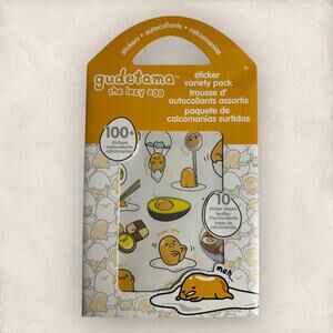 Sanrio GUDETAMA THE LAZY EGG STICKERS Pack of 100+ Journaling Decorating